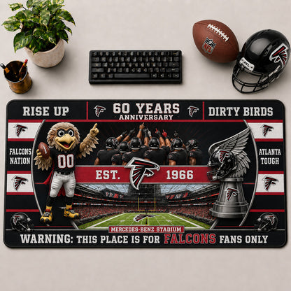 All Football Anniversary For Fans Desk Mat Mouse Pad Plus Size Trending - 5to9vibe