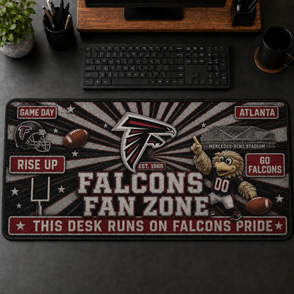 All Football Teams Fans Zone Desk Mat Mouse Pad Plus Size Trending - 5to9vibe