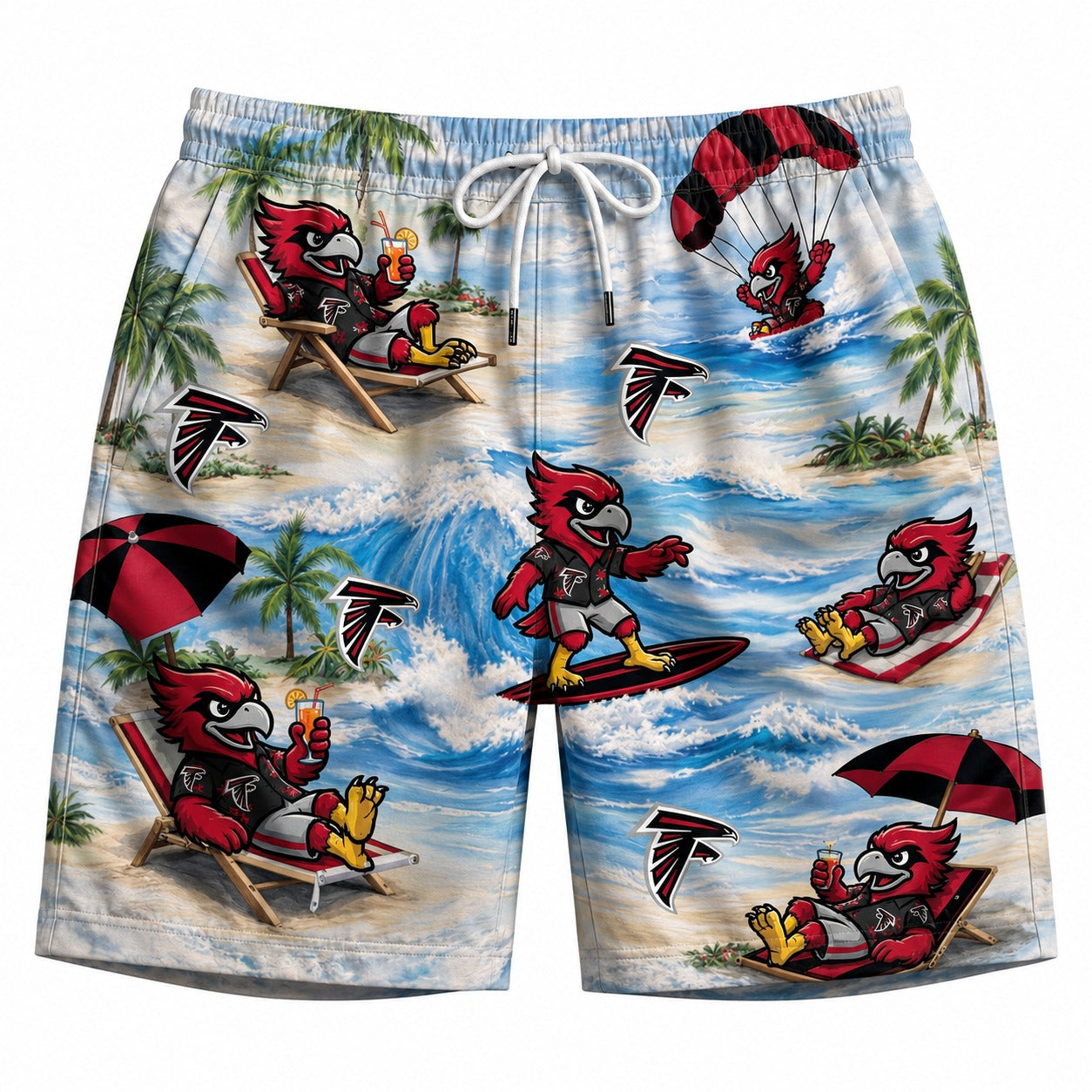All Football Teams Mascot Beach Viber Unisex Hawaiian Shirt For Men & Women