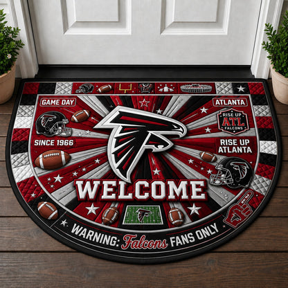 Football All Teams Custom Premium Welcome Mat – Personalized Doormat