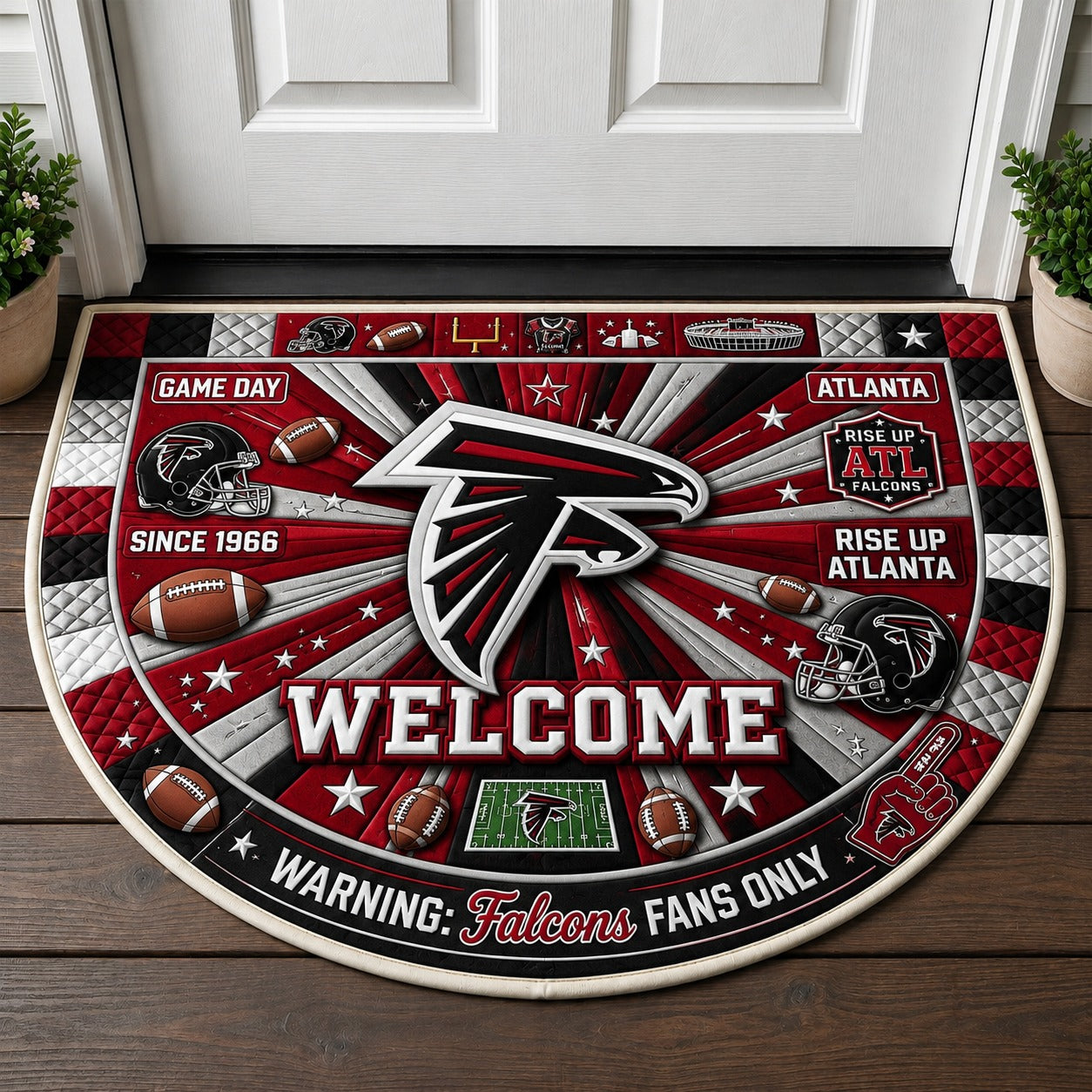 Alfombra personalizada de bienvenida premium de equipo de la MLB – Felpudo de béisbol personalizado