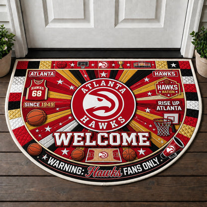 Basketball All Teams Custom Premium Welcome Mat – Personalized Baseball Doormat