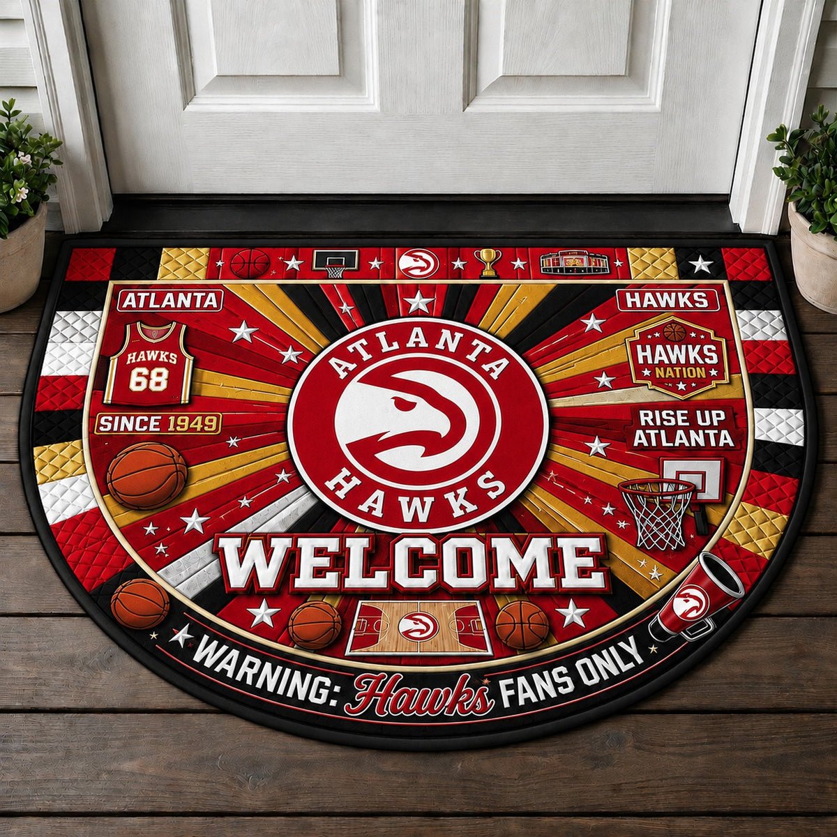 BB All Teams Custom Premium Welcome Mat – Personalized  Doormat