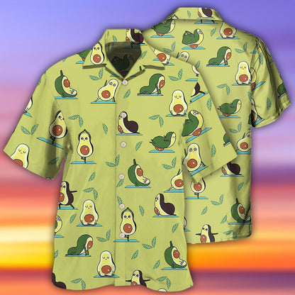 Avocado Plays With Happy Avocado So Cute - Hawaiian Shirt 