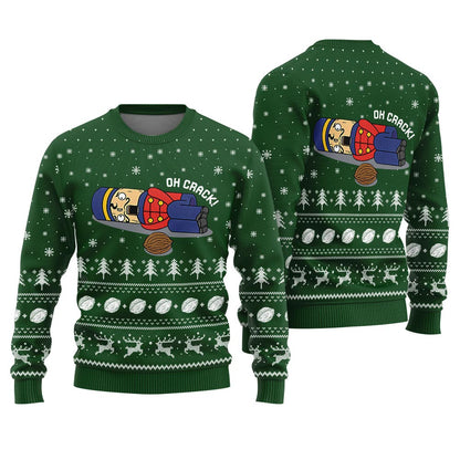 Awesome Nutcracker Ugly Christmas Sweater For Men