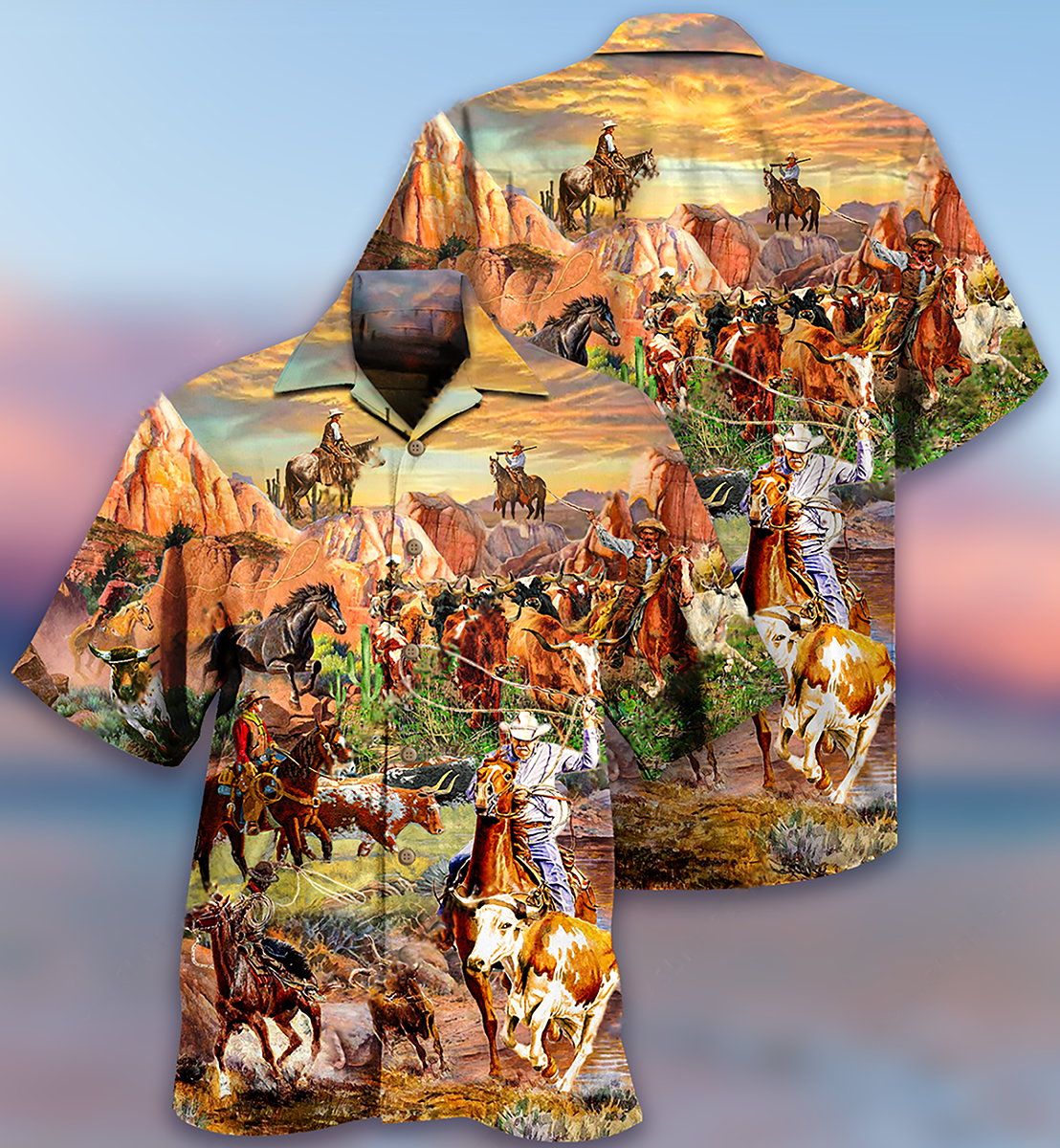 Cowboy Life Style - Hawaiian Shirt 