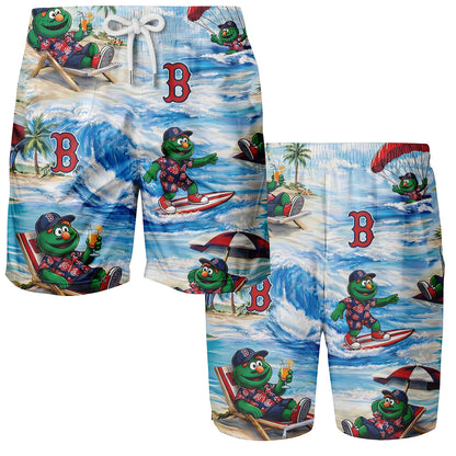 Camisa Hawaiana Unisex BRS Baseball Mascot Beach Viber con Botones para Hombres y Mujeres