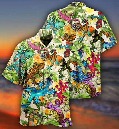 Lizard Animals Back Off Or The Lizard Gets Its - Hawaiian Shirt 