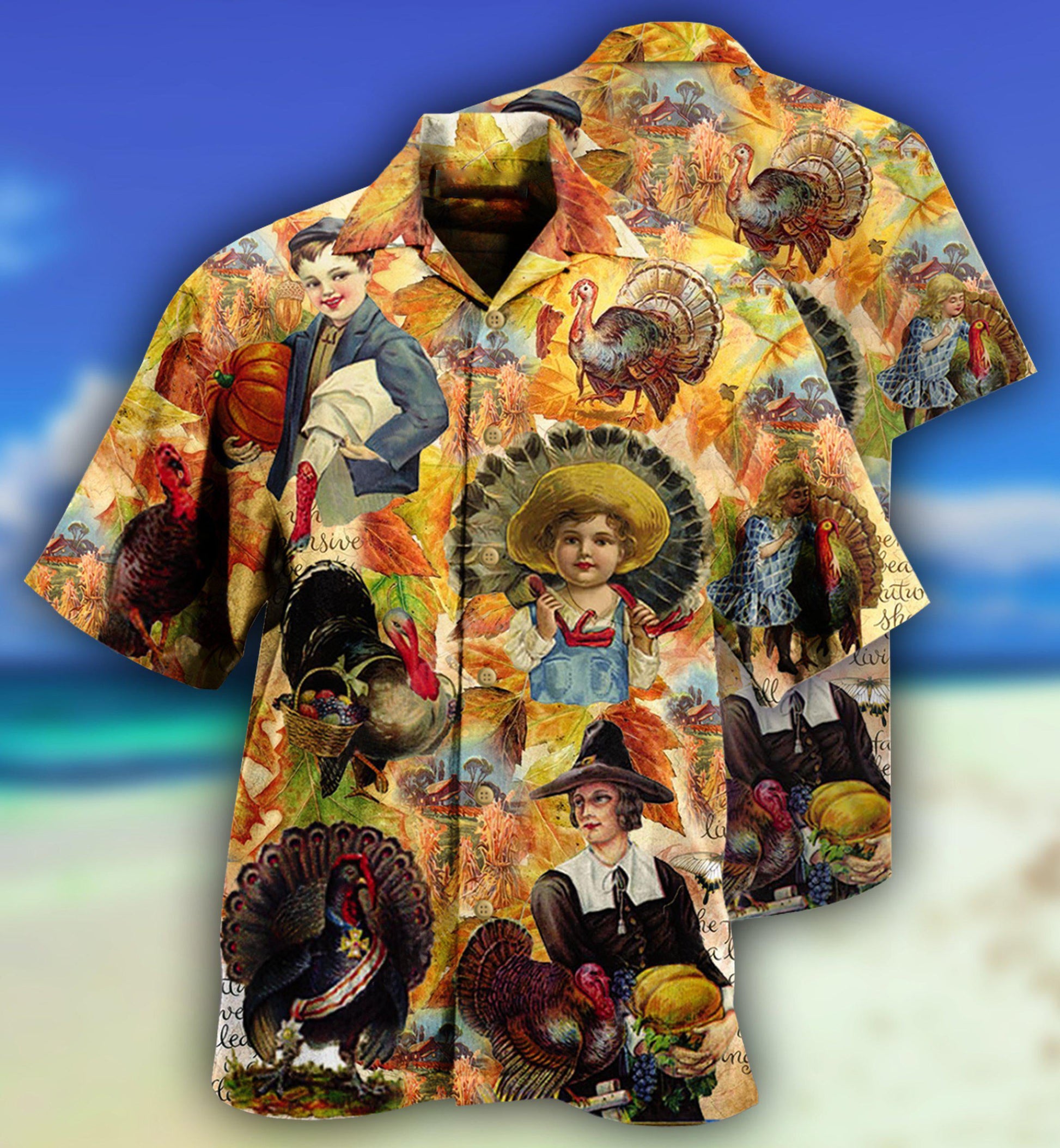 Turkey Animals Bad Day To Be - Hawaiian Shirt 