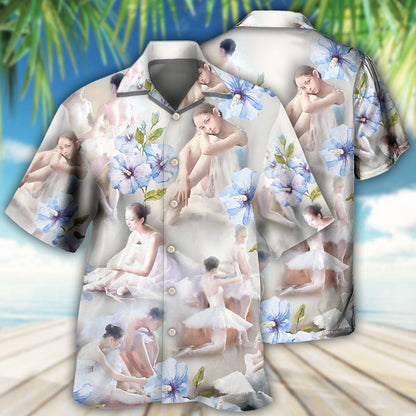 Ballet Dance Floral - Hawaiian Shirt 