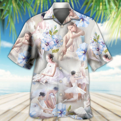 Ballet Dance Floral - Hawaiian Shirt 