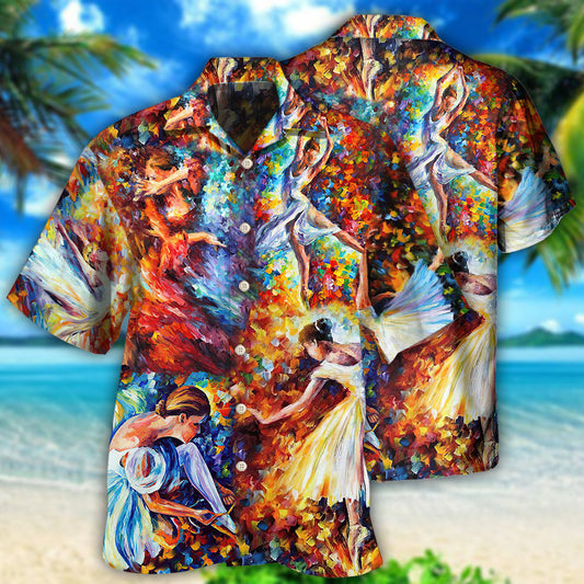 Ballet Colorful Lovely Day - Hawaiian Shirt 