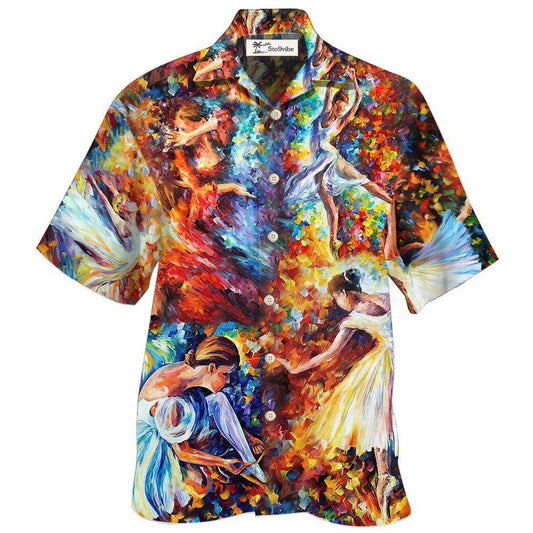 Hawaiian Shirt / Adults / S Ballet Colorful Lovely Day - Hawaiian Shirt 
