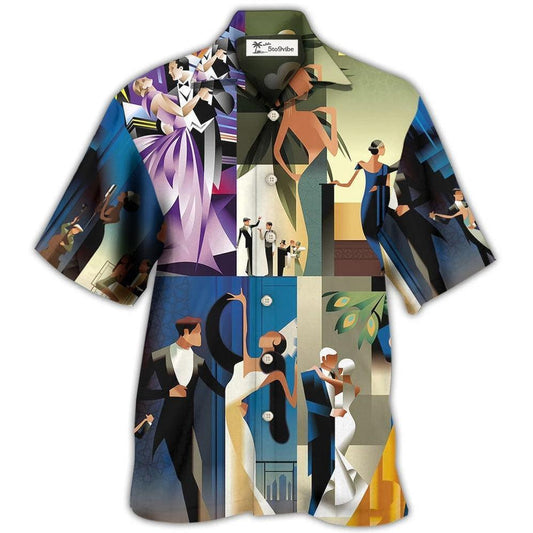 Dance Ballroom Dance Art Style - Hawaiian Shirt 