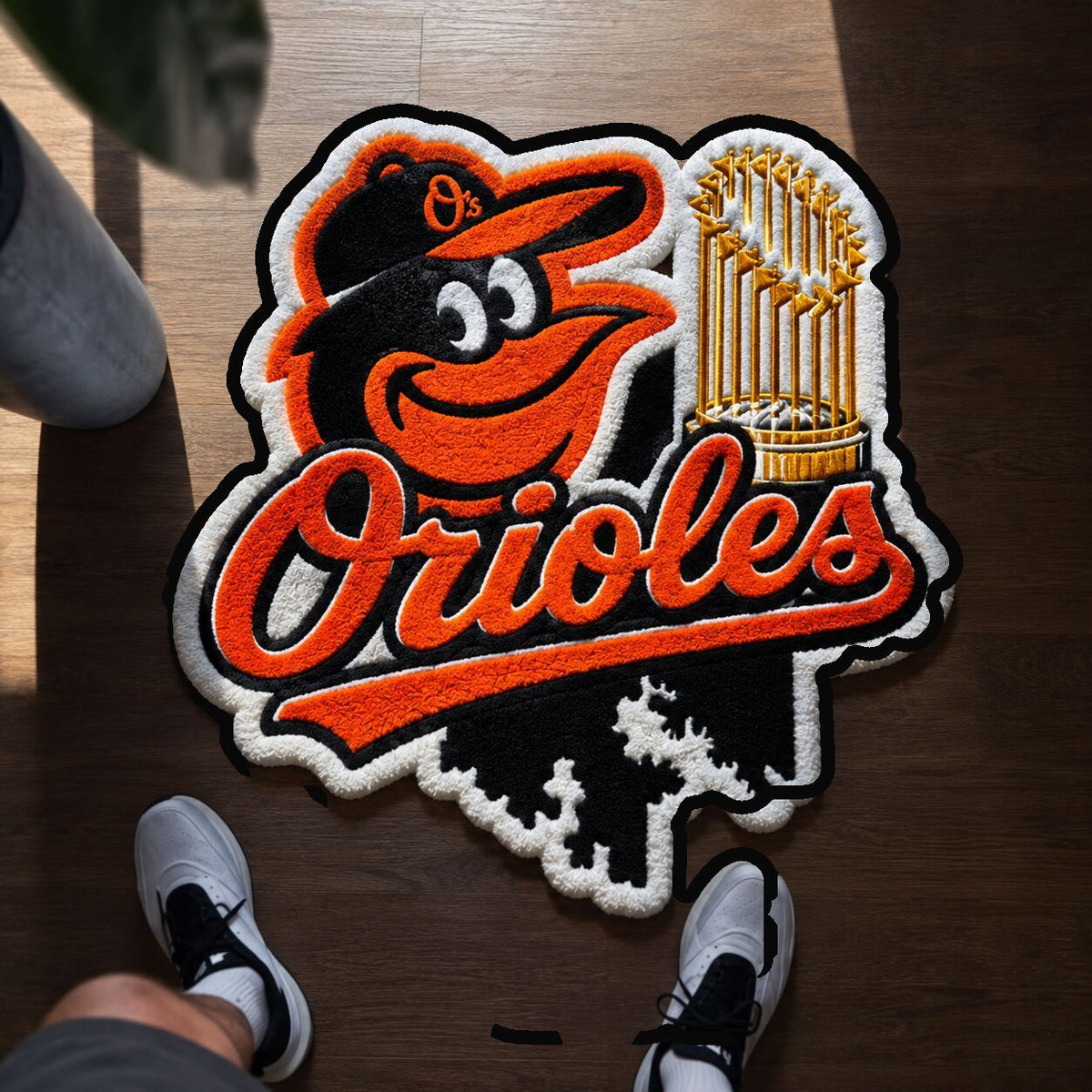 Alfombra personalizada de bienvenida premium de equipo de la MLB – Felpudo de béisbol personalizado