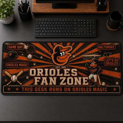 All Baseball Fan Zone Desk Mat For Baseball Fans Gift Mouse Pad Plus Size - 5to9vibe