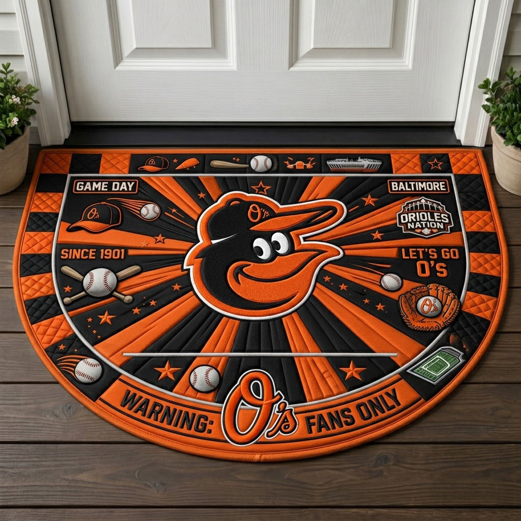 Baseball All Teams Custom Premium Welcome Mat – Personalized Baseball Doormat