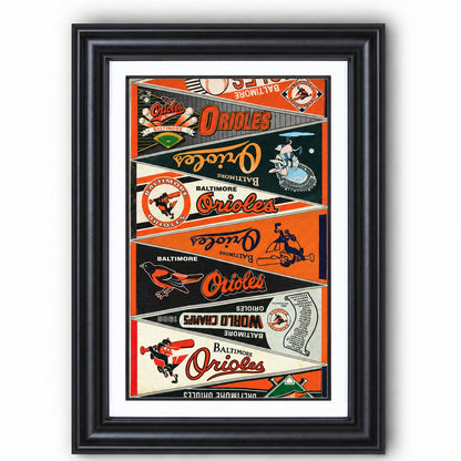 All Baseball Teams Vintage Anniversary For Baseball Fans Poster No Frame - Vertical Poster - 5to9vibe