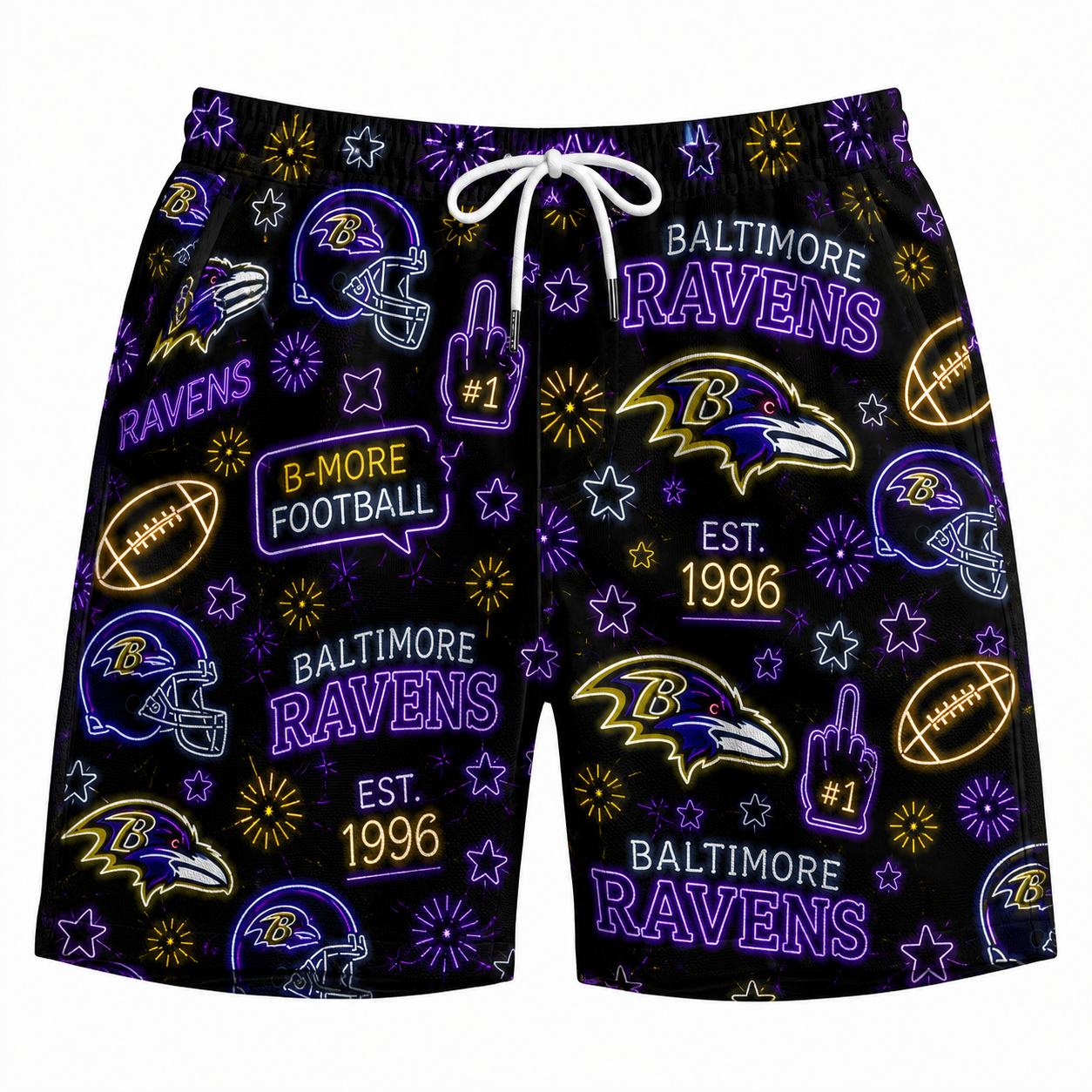 All Football Teams Neon Vibe Summer Button-Up Unisex Hawaiian Shirt For Men and Women-Hawaiian Shirt-5TO9VIBE