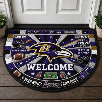 Football All Teams Custom Premium Welcome Mat – Personalized Doormat