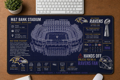 All Football Stadium BluePrint Desk Mat Mouse Pad Plus Size Trending - 5to9vibe