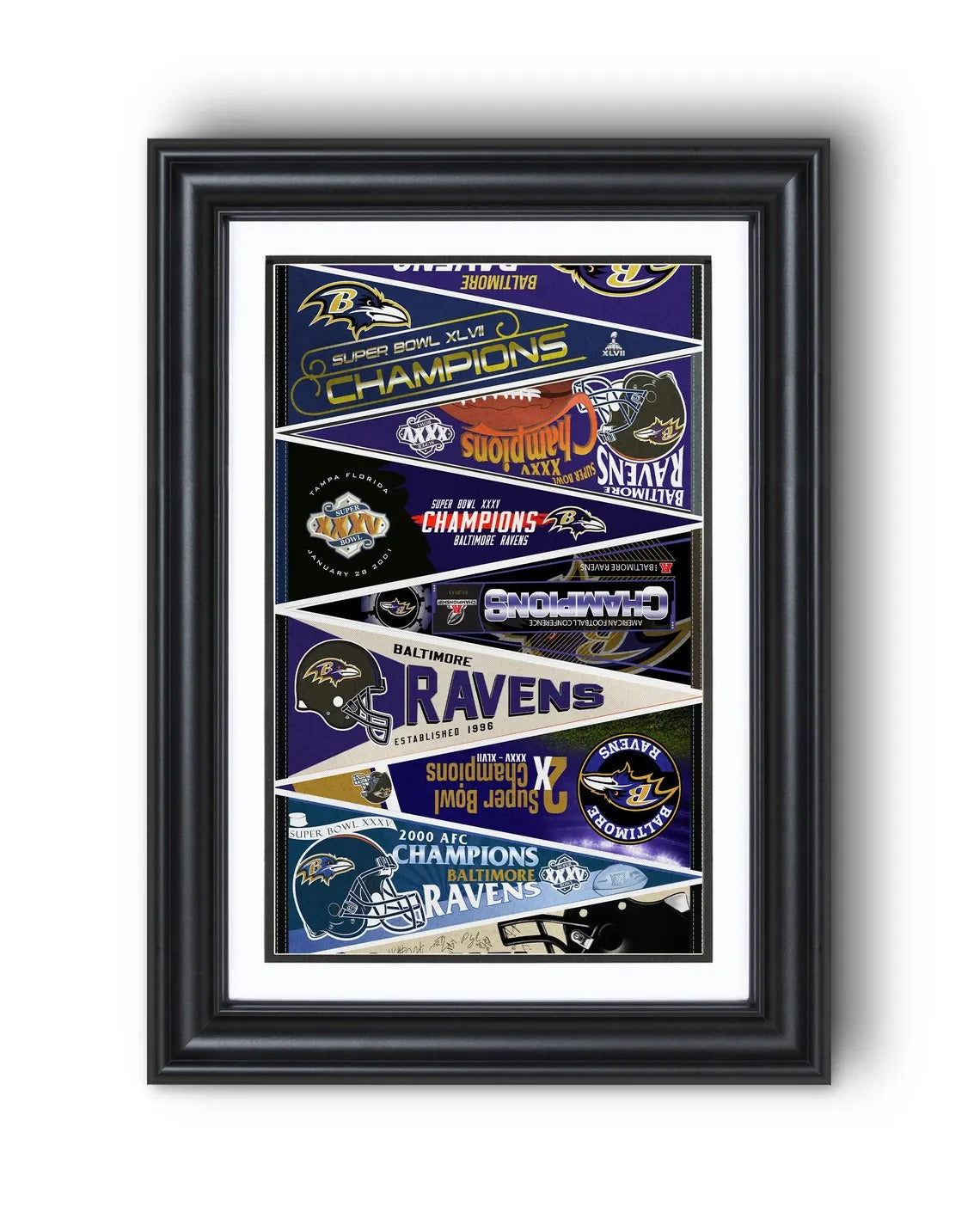 All Football Teams Vintage Anniversary For Fans No Frame Vertical Poster - 5to9vibe