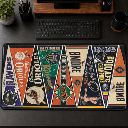 All Sport Teams City Vintage Anniversary For Fans Desk Mat Mouse Pad Trending - 5to9vibe