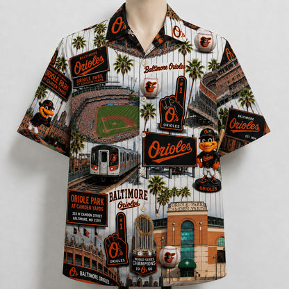 All Baseball Teams Iconic Moments Aloha Shirt for Baseball Fans Button-Up Unisex Hawaiian Shirt For Men and Women