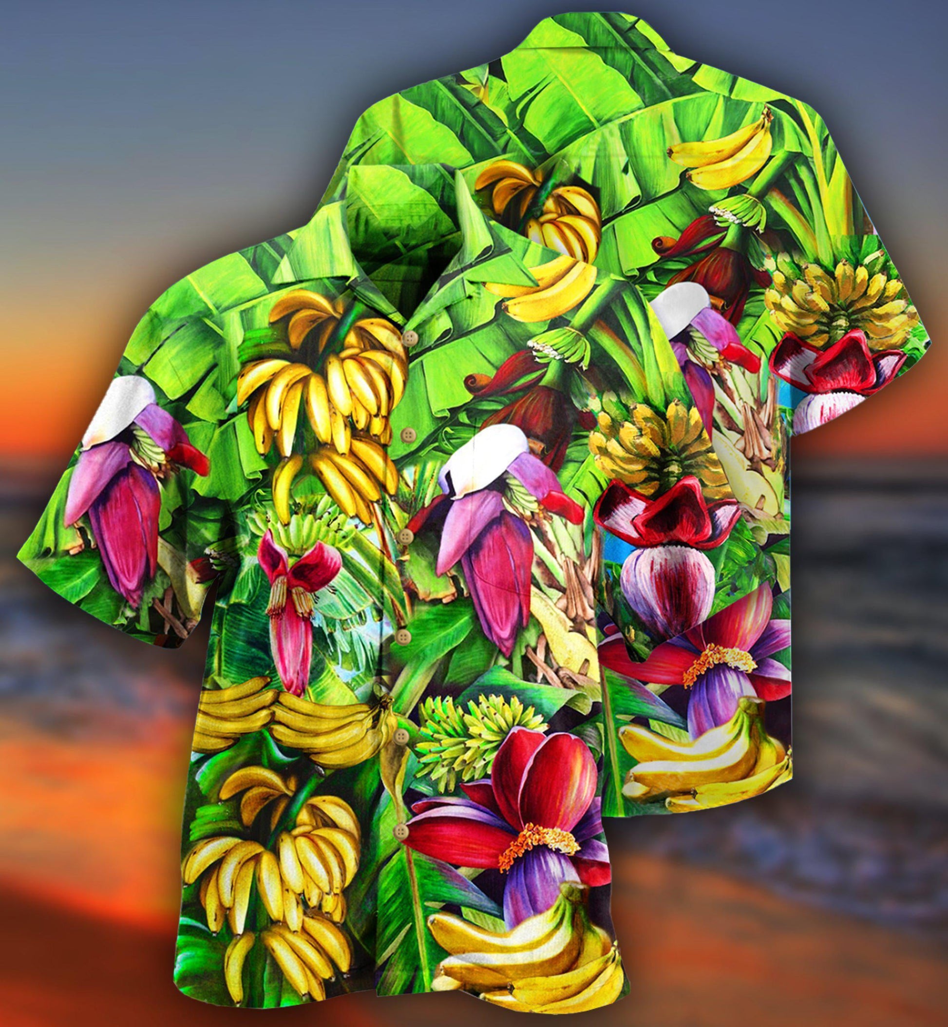 Banana Tropical Forest - Hawaiian Shirt 