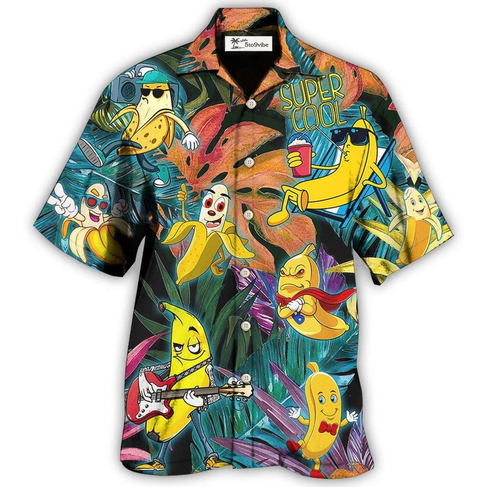 Hawaiian Shirt / Adults / S Fruit Banana Funny Style - Hawaiian Shirt 