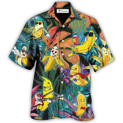 Hawaiian Shirt / Adults / S Fruit Banana Funny Style - Hawaiian Shirt 