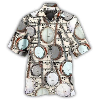 Hawaiian Shirt / Adults / S Banjo Music Love Life Is Better With A Banjo - Hawaiian Shirt 