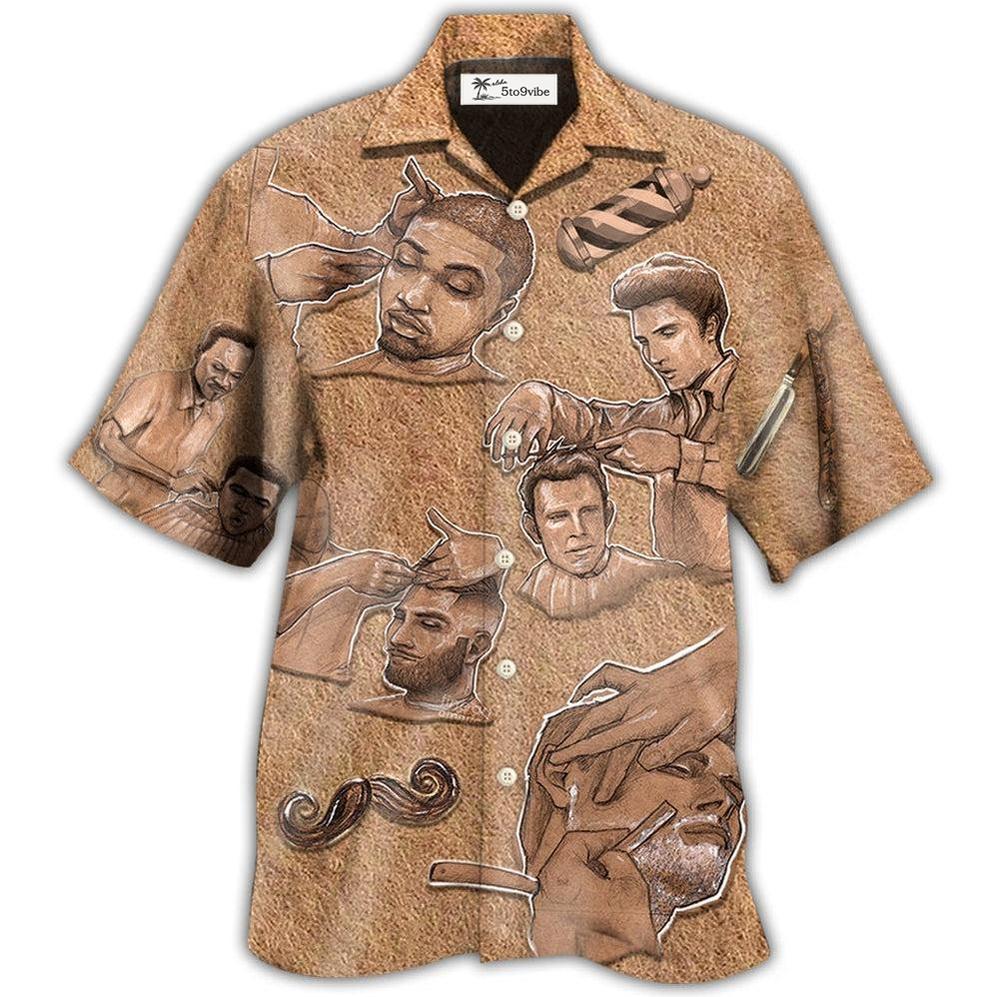 Hawaiian Shirt / Adults / S Barber Style - Hawaiian Shirt 