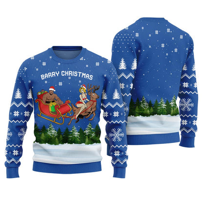 Barry Christmas Ugly Christmas Sweater