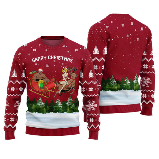 Barry Christmas Ugly Christmas Sweater