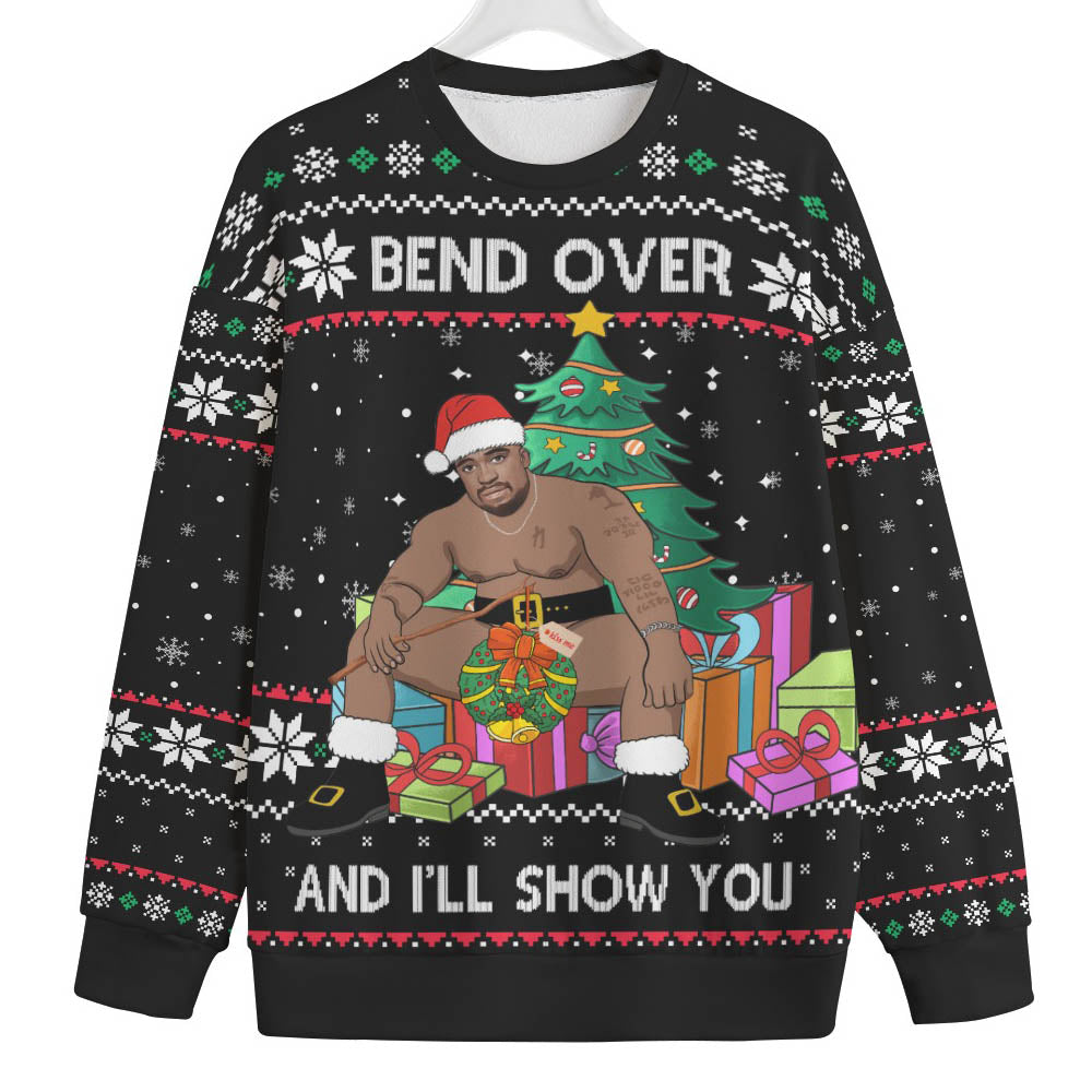 Barry Wood I Will Show You Mens Big And Tall Christmas Sweater