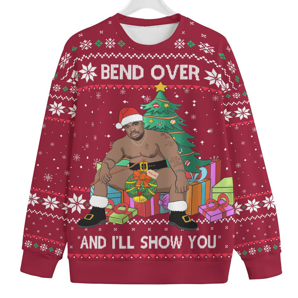 Barry Wood I Will Show You Mens Big And Tall Christmas Sweater