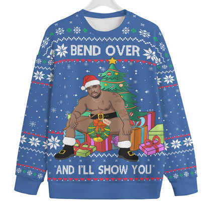 Barry Wood I Will Show You Mens Big And Tall Christmas Sweater