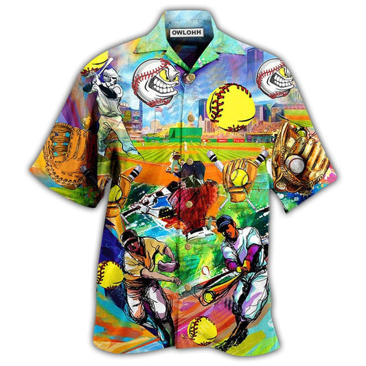 Hawaiian Shirt / Adults / S Baseball Our Youth Is Devoted To Something Called Passion - Hawaiian Shirt 