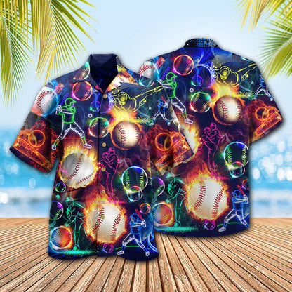 Baseball The Others Chase My Ball Funny Fire - Hawaiian Shirt 