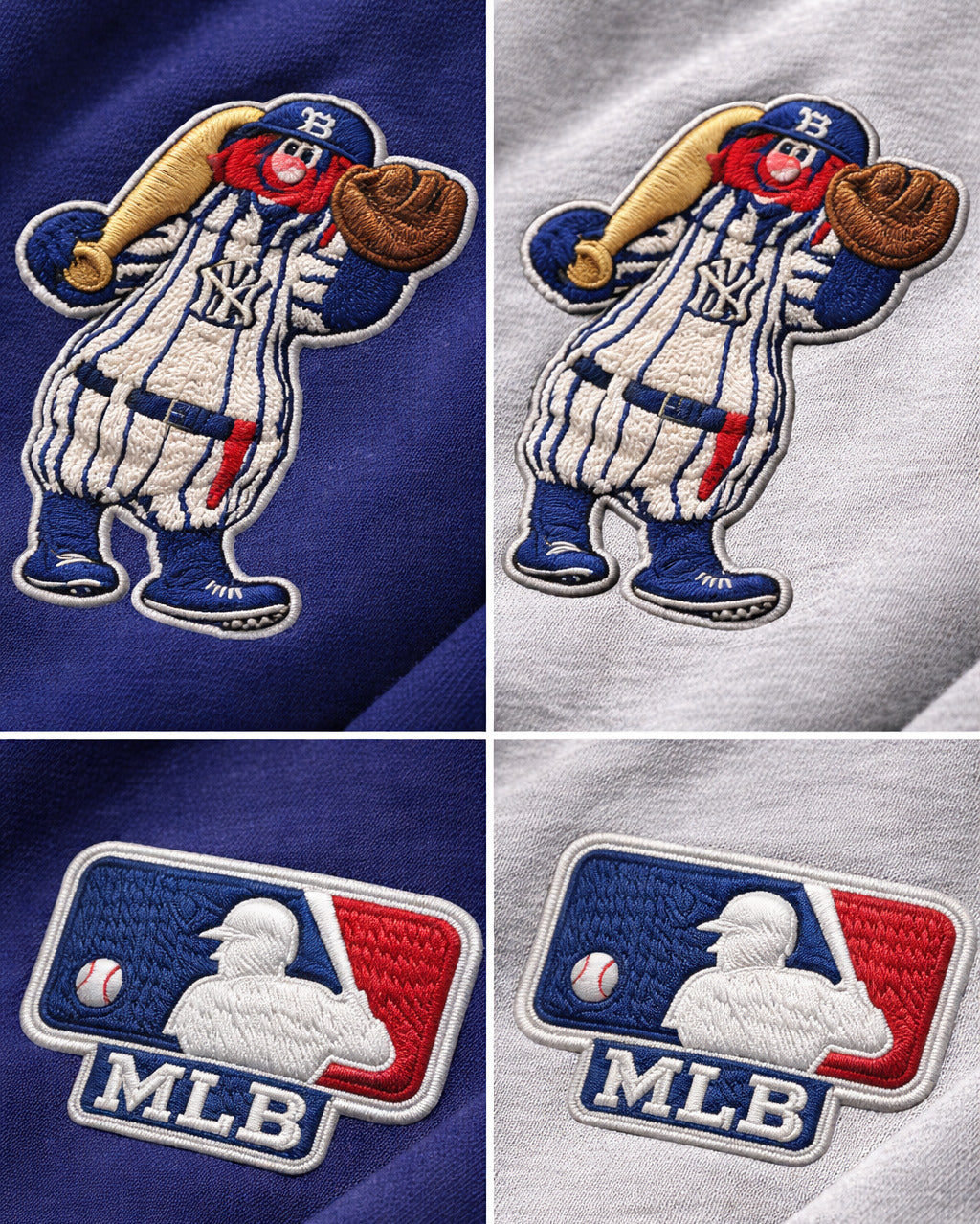 Mascots Baseball Team Embroidered Logo Premium Quarter Zip Sweatshirt, Inspired Quarter Zip Sweater, Unisex Baseball Sweatshirt