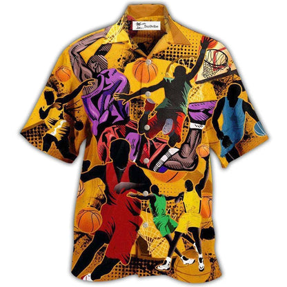 Hawaiian Shirt / Adults / S Basketball Life Is Much Better With Basketball - Hawaiian Shirt 