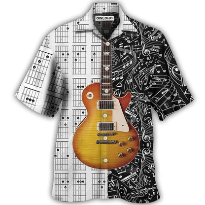 Hawaiian Shirt / Adults / S Guitar Bass Guitar Musician - Hawaiian Shirt 