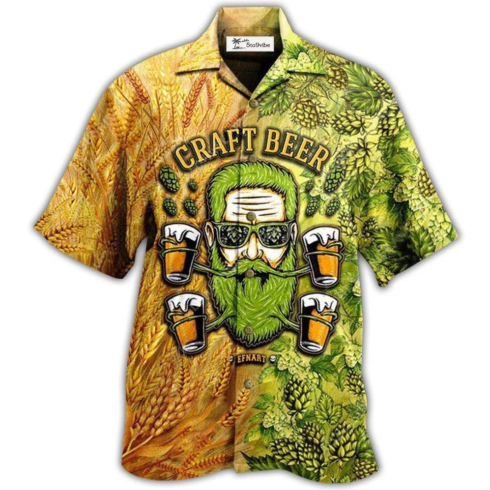 Hawaiian Shirt / Adults / S Beer Drink First Think Later - Hawaiian Shirt 