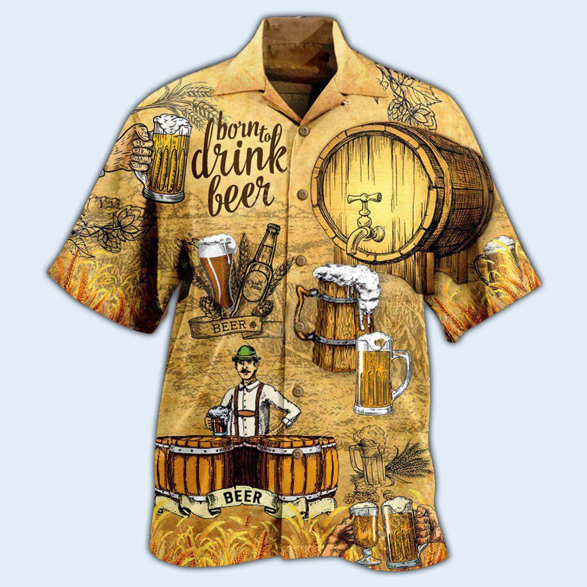 Beer Life Is Better With Beer Bow Drink Beer - Hawaiian Shirt 
