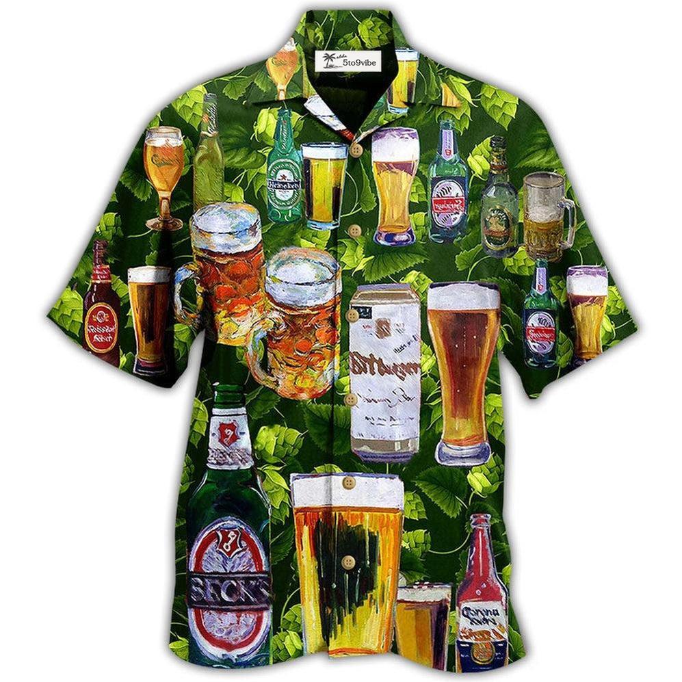 Hawaiian Shirt / Adults / S Beer Love It - Hawaiian Shirt 