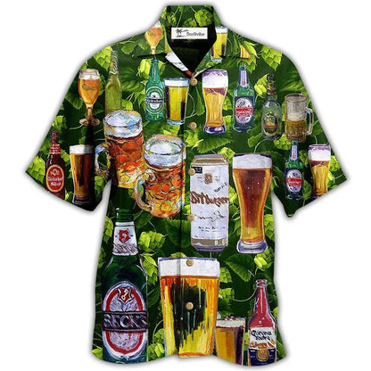 Hawaiian Shirt / Adults / S Beer Love It - Hawaiian Shirt 