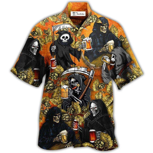 Hawaiian Shirt / Adults / S Beer Relax I Am Just Here For The Beer - Hawaiian Shirt 
