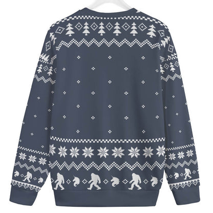 Believe In Bigfoot Plus Size Ugly Christmas Sweater