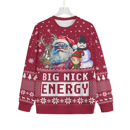 Big Nick Energy Plus Size Ugly Christmas Sweater